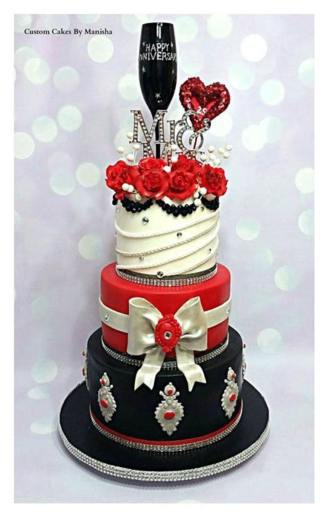 25th Marriage Anniversary Cakes