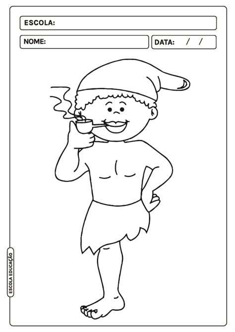 Saci Perere Para Desenhar - 58 Desenhos do Saci Pererê para colorir - Folclore brasileiro