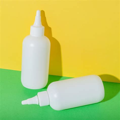 HDPE Plastic Hair Oil Bottle Applicator 200ML UKPACK