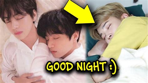 When Bts Sleep Together Funny Moments Youtube