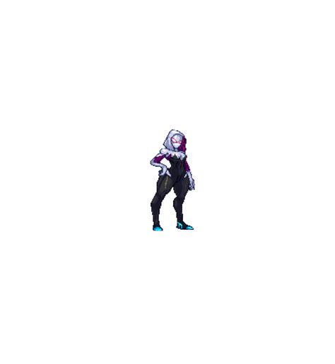 Ghost Spidergwen Stacy Sprite Model 2 By Yodaprime On Deviantart