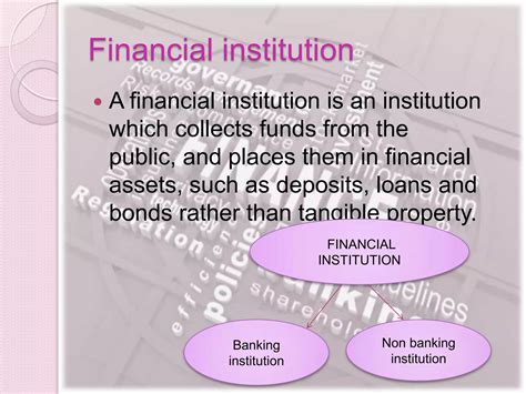 Non Banking Financial Institution Ppt