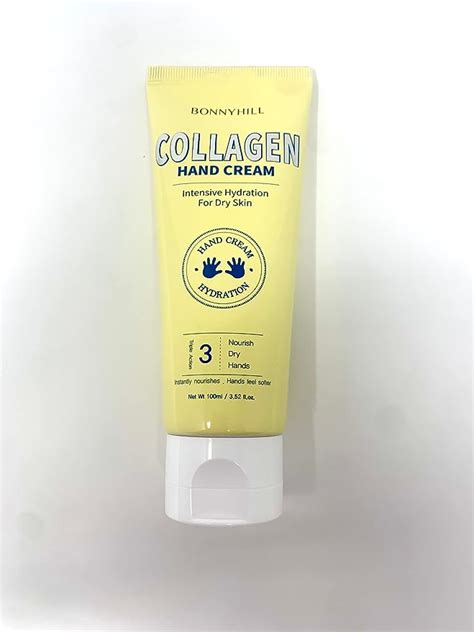 Bonnyhill Collagen Hand Cream Intensive Hydration For Dry