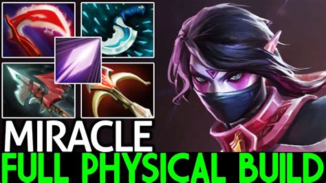 Miracle [templar Assassin] Real Monster Mid With Full Physical Build Dota 2 Youtube