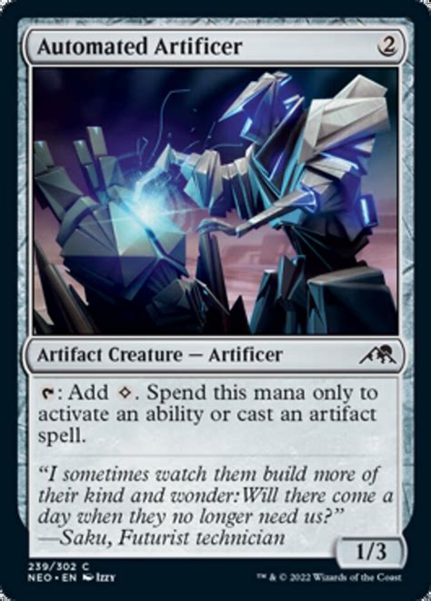 Automated Artificer - Magic the Gathering - MTG card