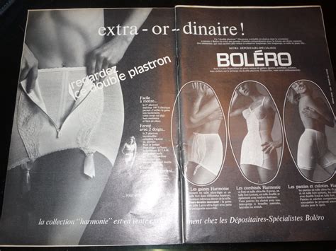 Publicite Soutien Gorge Bolero Lingerie Advertising Ebay