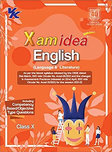 Buy Xam Idea Class 10 English Book For Cbse Term 2 Exam 2021 2022