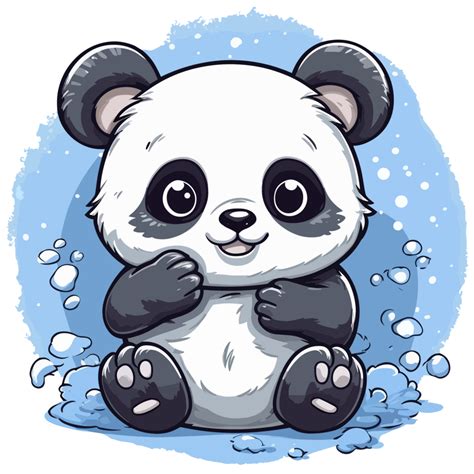 Cute Panda 24477071 Png