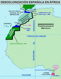 Histogeomapas Descolonizaci N Espa Ola De Frica