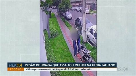 Pol Cia Prende Suspeito De Roubar Mulher Que Passeava Filho Em