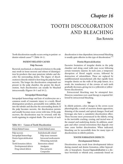 Tooth Discoloration 6pdf Pdf