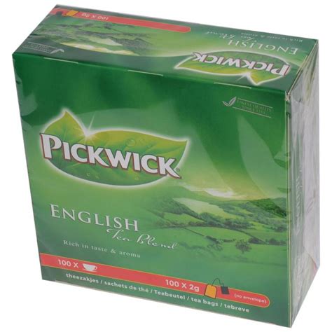 Pickwick Th English Tea Blend Paquet De Pi Ces De G