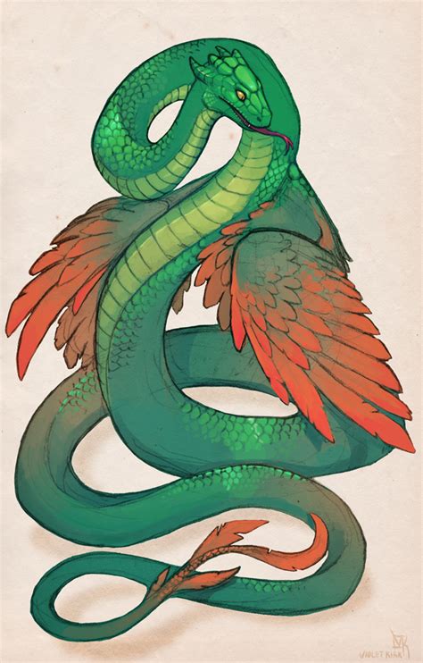 Couatl By Aazure Dragon On Deviantart