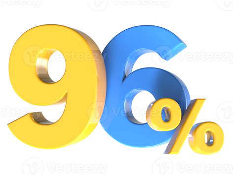 number gold  render  png