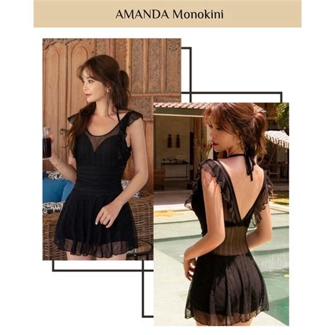 Jual Amanda Bikini Set Bikini Korea Monokini Bikini Murah