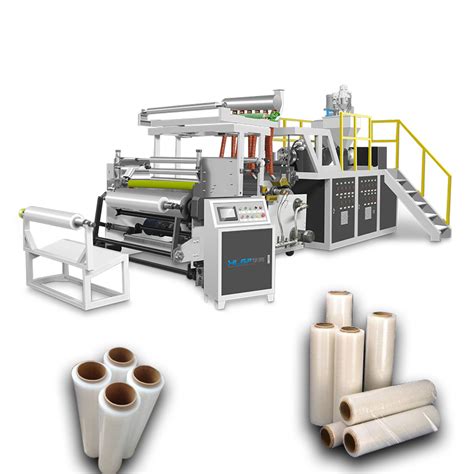 Lldpe Ldpe Stretch Film Making Machine Stretch Film Extrusion Machine