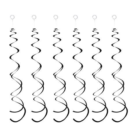 Streamers Clipart Black And White