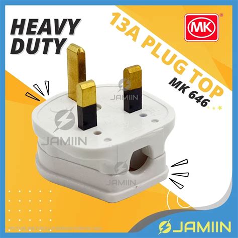 MK 646 13A Plug Top Premium Heavy Duty Bakelite Material UK Plugtop 3