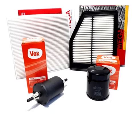 Kit Completo De Filtros Honda Civic 1 8 2 0 Flex 2014 2015