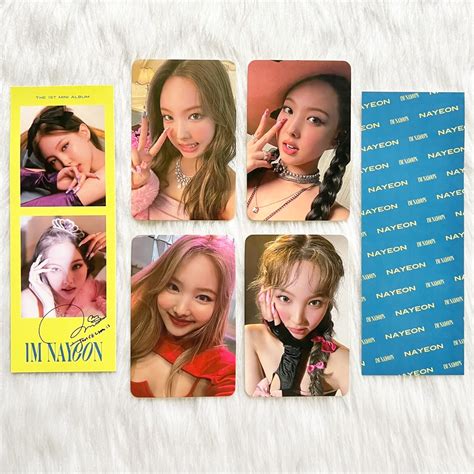 Twice Im Nayeon Solo Album Musicplant Lucky Draw Event Photocard Tingi