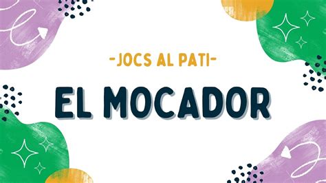 Jocs Al Pati El Mocador N De Prim Ria Curs Youtube