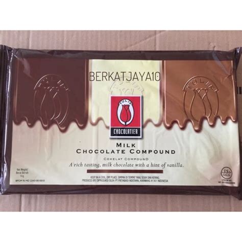 Jual Tulip Milk Chocolate Compound Coklat Batang 1kg Shopee Indonesia