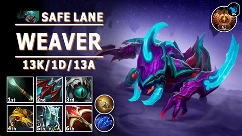 Weaver Safe Lane Carry D Pos Weaver Hard Carry Dota