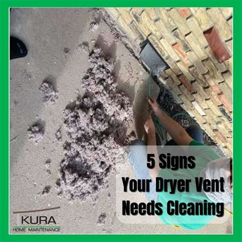 Top 5 Signs Your Dryer Vent Needs Cleaning