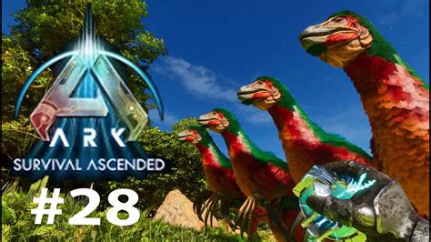 Ark Survival Ascended The Island 28 ĐÀn Em Therizinosaurus 7 MÀu