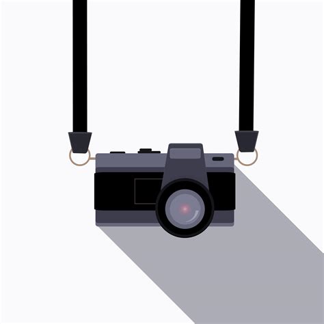 Digital Camera Vector Illustration 12751271 Vector Art At Vecteezy