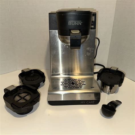 Bunn My Cafe 1 Cup Coffee Maker Model Mcu W All 4 Drawers Attachments Tested Ebay