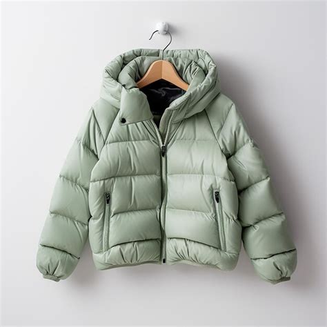 Premium Photo | A photo of a fashionable winter puffer jacket