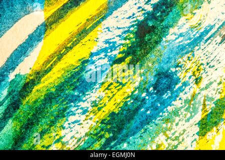 Abstract Mixed Media Background Painting Paintbrush Stock Photo Alamy