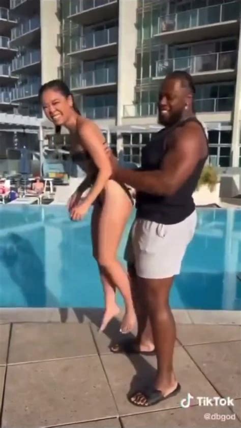 Normal Fuck Guy Takes His Gf To The Pool At ThisVid