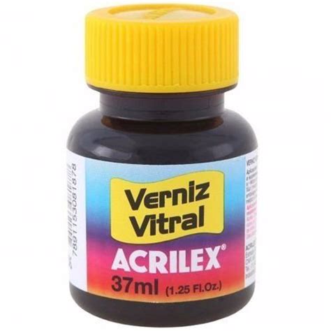 Acrilex Azul Da Prussia Verniz Vitral Ml Verniz Vitral