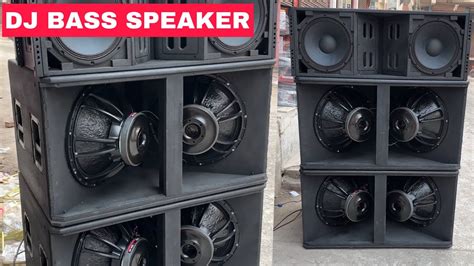 W Dj Bass Speaker Line Array Punch Bassaudio X Dj Speaker