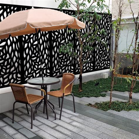 Matrix 2410 X 1205mm Charcoal Autumn Screen Panel Bunnings Australia