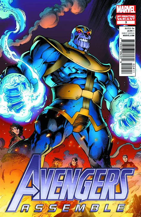 Enter Thanos The Mad Titan Cosmic Comics