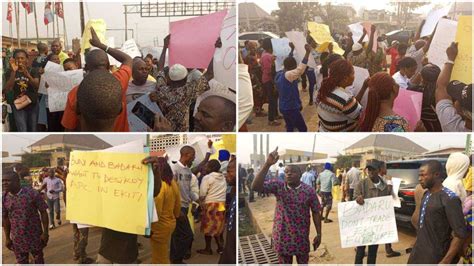 Breaking Gunshots At Apc Secretariat As Hoodlums Attack Members