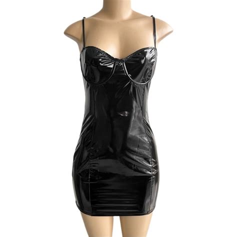 Dresses New Sexy Vinyl Bodycon Minidress Poshmark