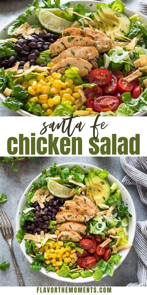 Santa Fe Chicken Salad With Tangy Lime Dressing