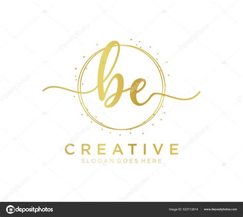 Feminine Logo Usable Nature Salon Spa Cosmetic Beauty Logos Flat Stock