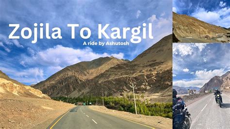 A Bike Ride From Zojila To Kargil Kargil War Memorial Youtube