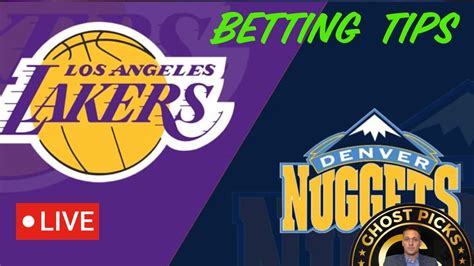 Free NBA Picks Today LA Lakers Vs Denver Nuggets Prediction Wednesday