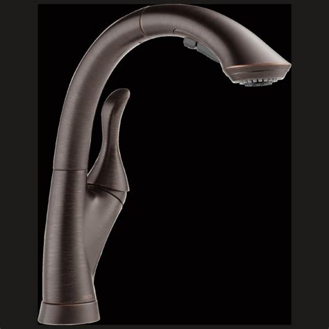 Delta Linden Single Handle Pull Out Kitchen Faucet 4153 Rb Dst Zoro