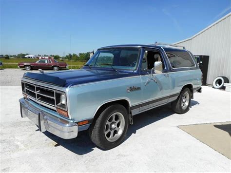 1987 Dodge Ramcharger For Sale ClassicCars CC 985139