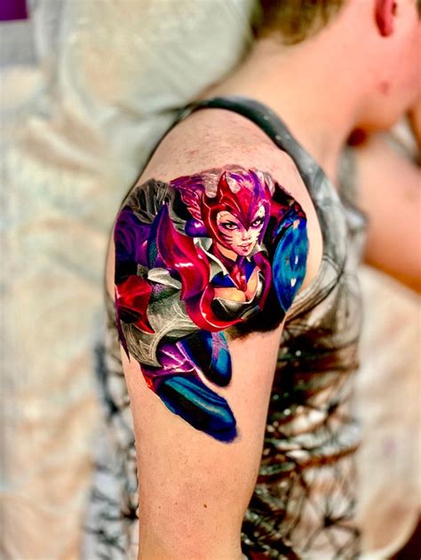 League Of Legends Tattoo Tattoos Tattoo Supplies Watercolor Tattoo