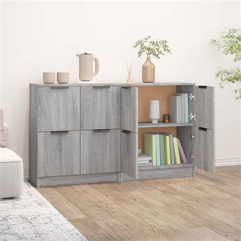 Sideboards Stk Grau Sonoma X X Cm Holzwerkstoff Weddig