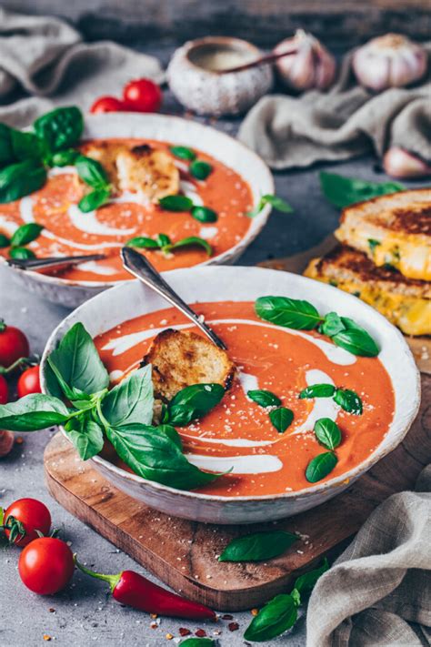 Cremige Tomatensuppe Rezept Vegan Einfach Bianca Zapatka Rezepte