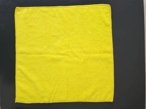 Size 40 Cm 350 Gsm Yellow Microfiber Cloth At Rs 40 In Palakkad Id